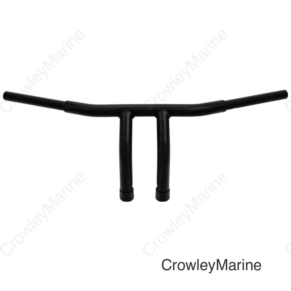1.25" FAT TILLER-BAR 8" RISE BLACK