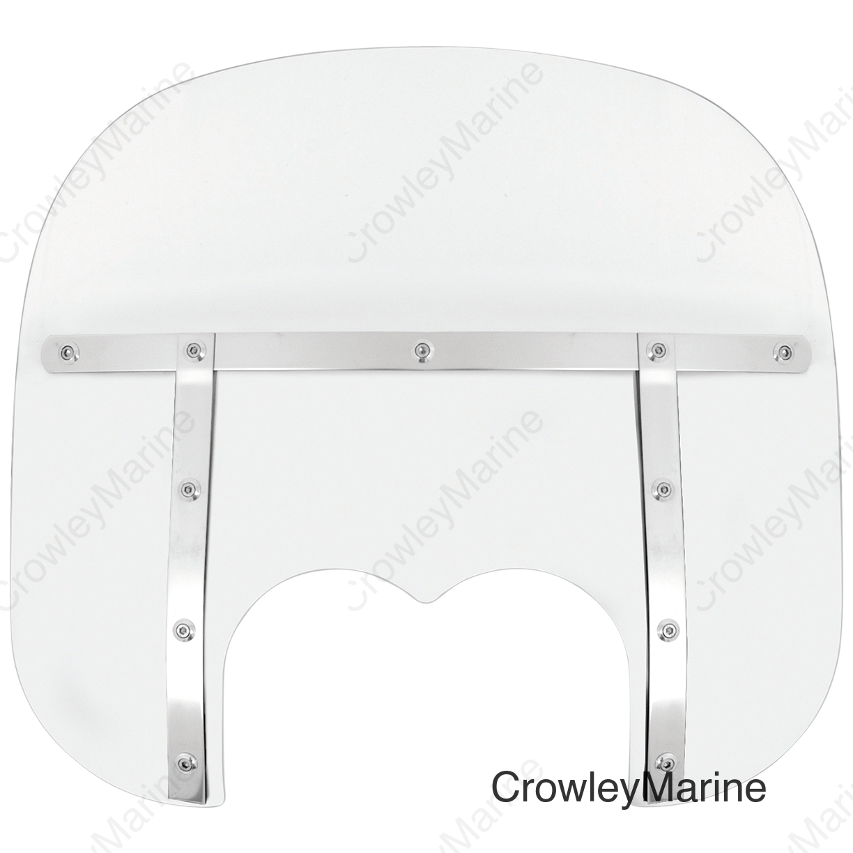 Fats Windshield - 13" - Clear - FXDF