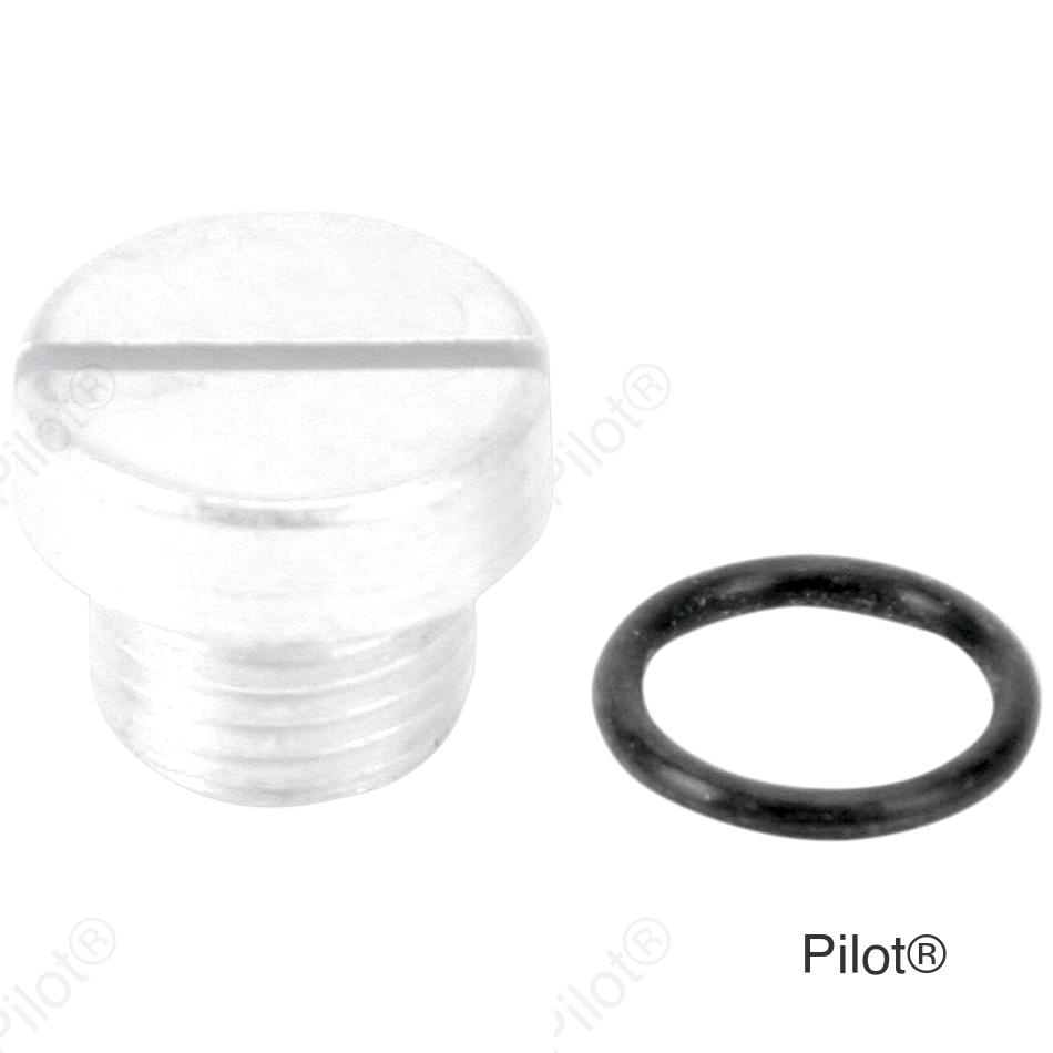 Oil Screen Plug - Cadmium - Big Twin