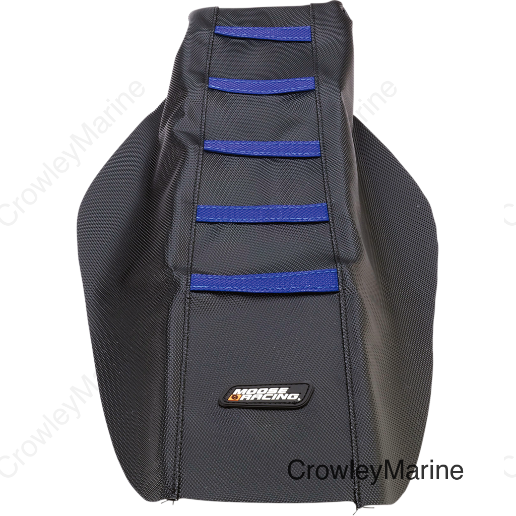 SEAT COVER RIBBED YAM BLU