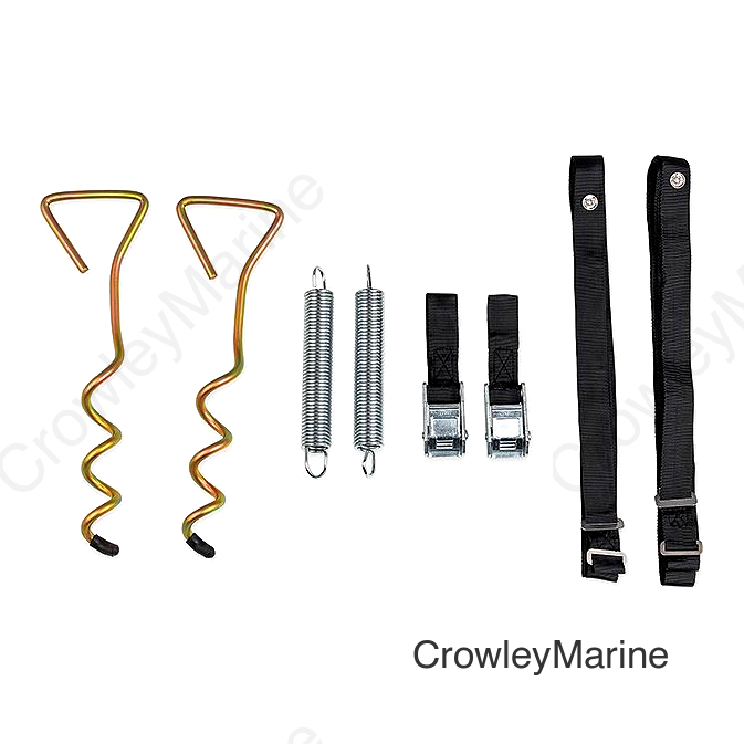 Camco 42593 Awning Stabilizer Kit W/Tension Strap, 2/pk