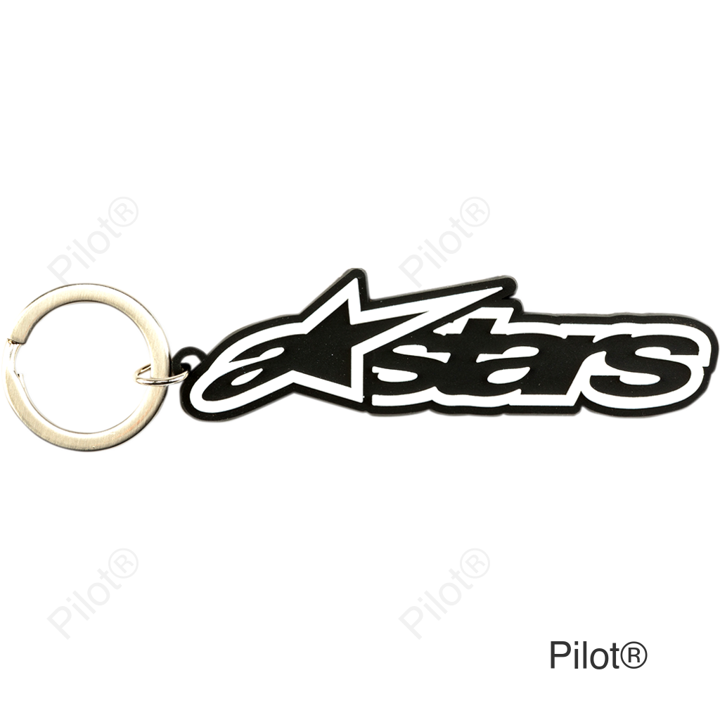 Key Fob - Blaze - Black/White