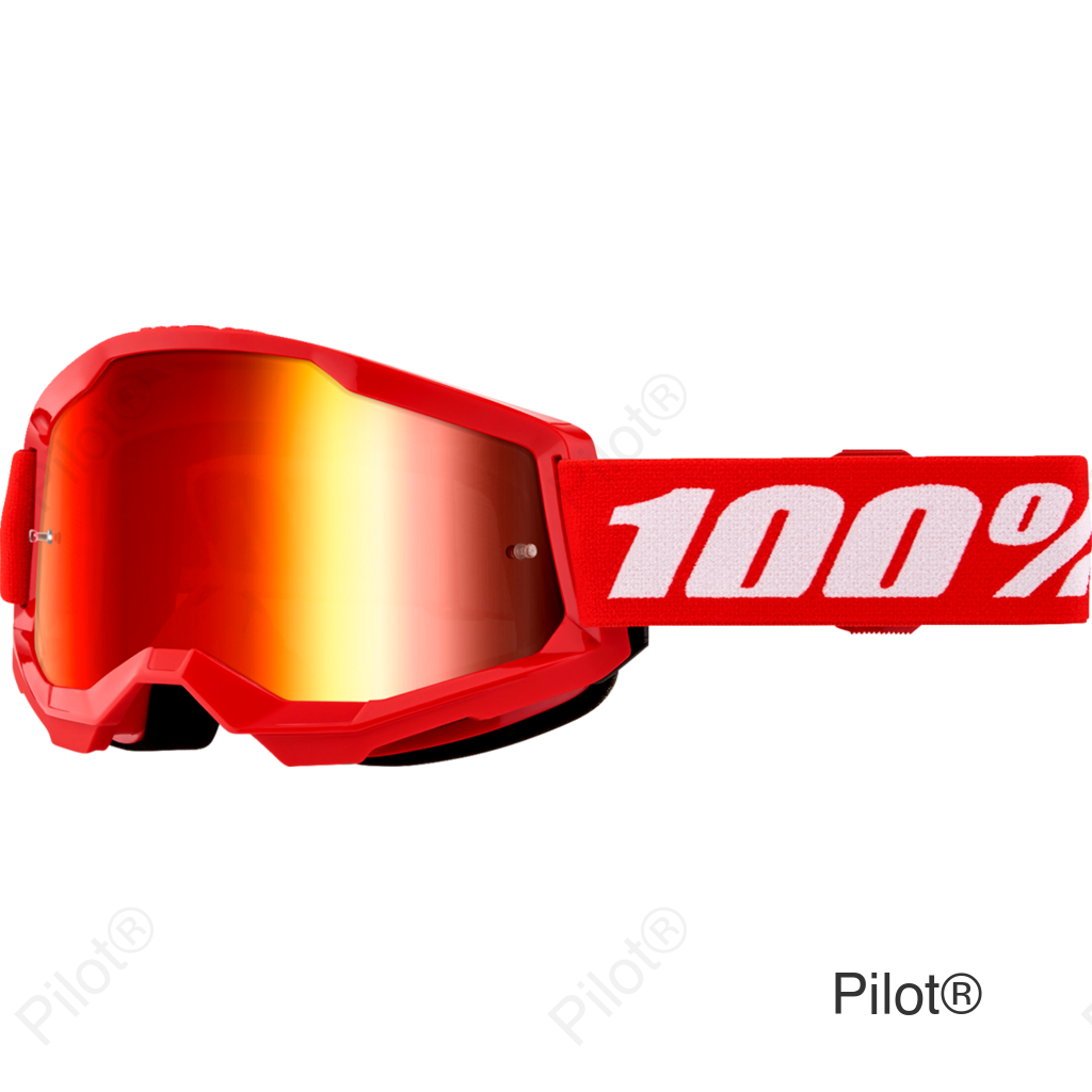 Strata 2 Goggle - Red - Mirror Red