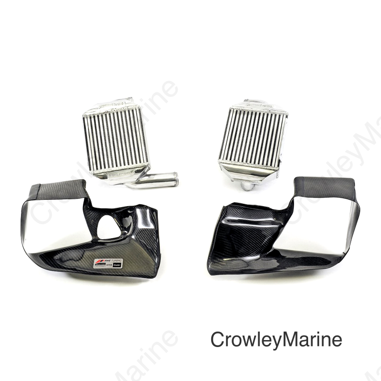 AWE Tuning Audi 2.7T Performance Intercooler Kit - w/Carbon Fiber Shrouds