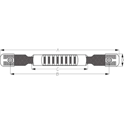 BLK NYLON WEBBING HANDLE - 10" thumbnail-0
