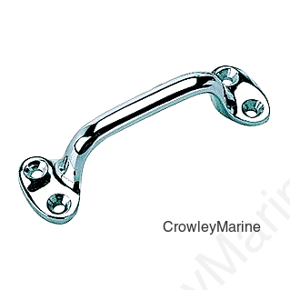 SeaDog 222355 6" Lift Handle, Chrome Brass