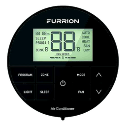 Furrion 2024042658 Chill® Thermostat, Multi-Zone, 3 Fan Speed, Black