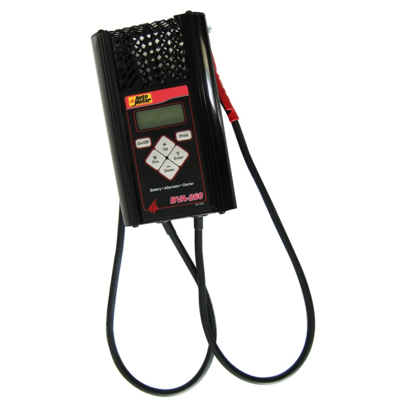 Autometer Handheld Electrical System Analyzer w/120 Amp Load for 6V/12V Applications