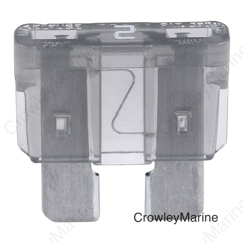 Seachoice ATC Blade Fuses, 2 Amp, 5/pk