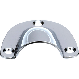 Seachoice Clam Shell Vent, 2 In. X 2-3/32 In., Chrome-Plated Brass thumbnail-0