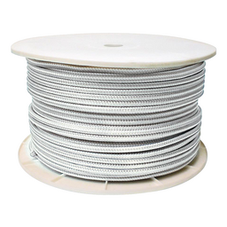 Seachoice Double Braid Nylon Rope Spool, 3/8 in. x 600 ft, Gold and White thumbnail-2