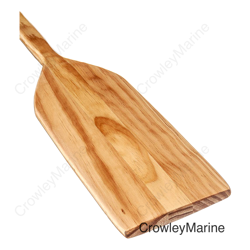 Seachoice 3.5 Ft. Wood Paddle, New Zealand Pine Construction, 15-3/4 In. X 5-7/8 In. Blade, Wide Top Hand Grip, Clear Finish