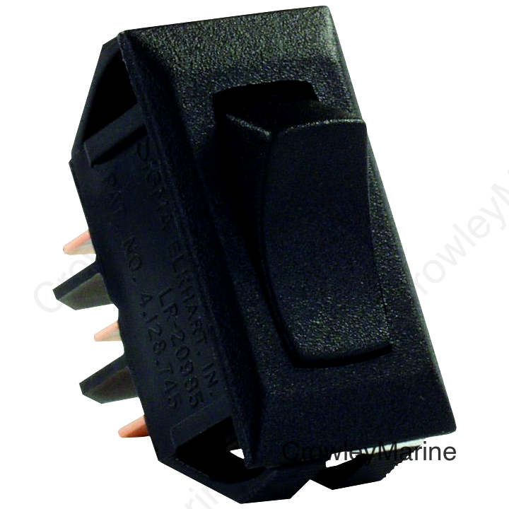 STANDARD 12V ON/ON SWITCH BLCK