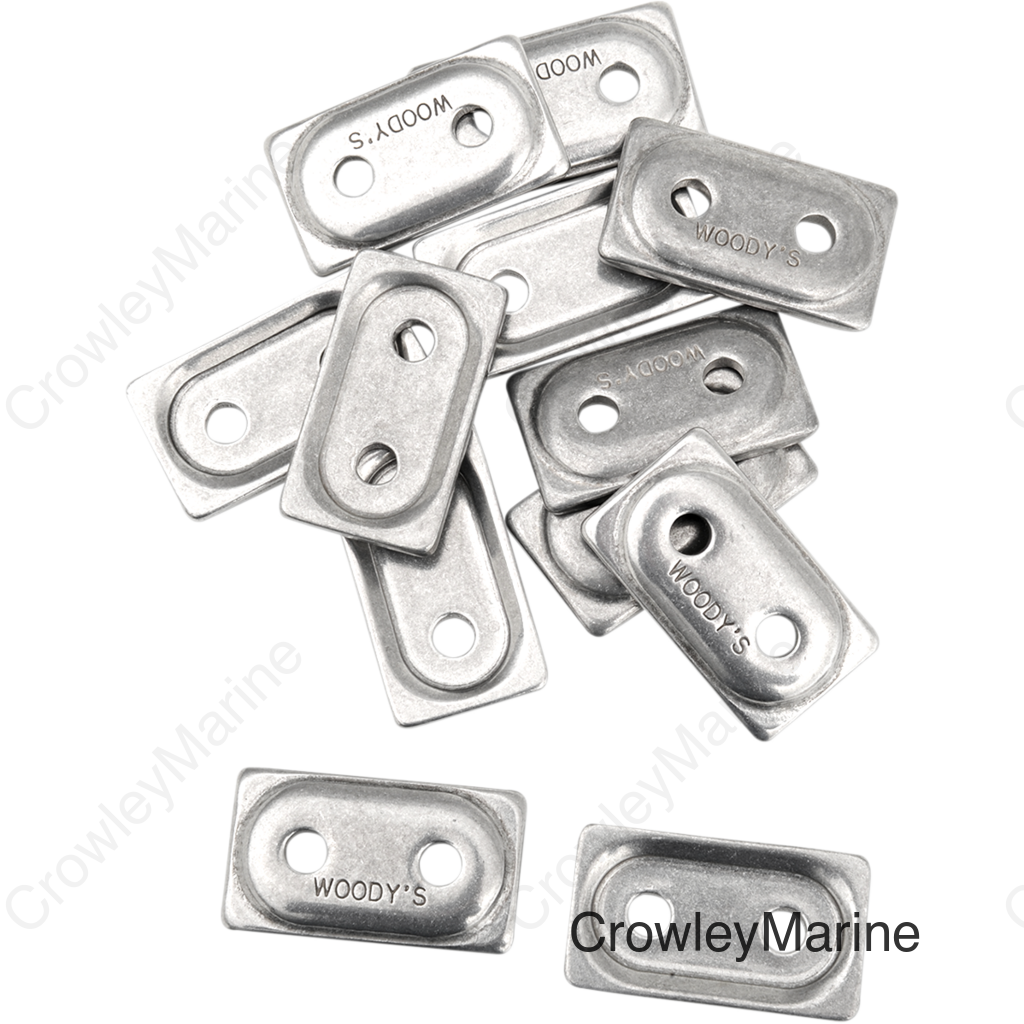 DIGGER SUPPORT PLATES DOUBLE ALUM. 5/16" 48/PK