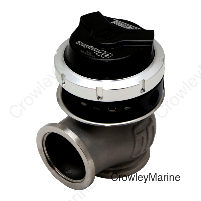 Turbosmart Gen V WG40 CompGate40 14 PSI External Wastegate - Black