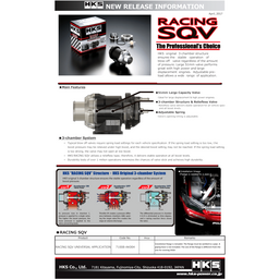 HKS RACING SQV UNIVERSAL BOV thumbnail-0