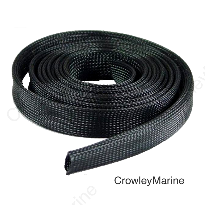 TH Marine FLX125DP 1-1/4 X 50' TH Flex™ Sleeving, Black