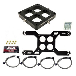 Nitrous Express Cross Bar Dual Stage 4500 Nitrous Plate Conversion(50-800HP) thumbnail-1
