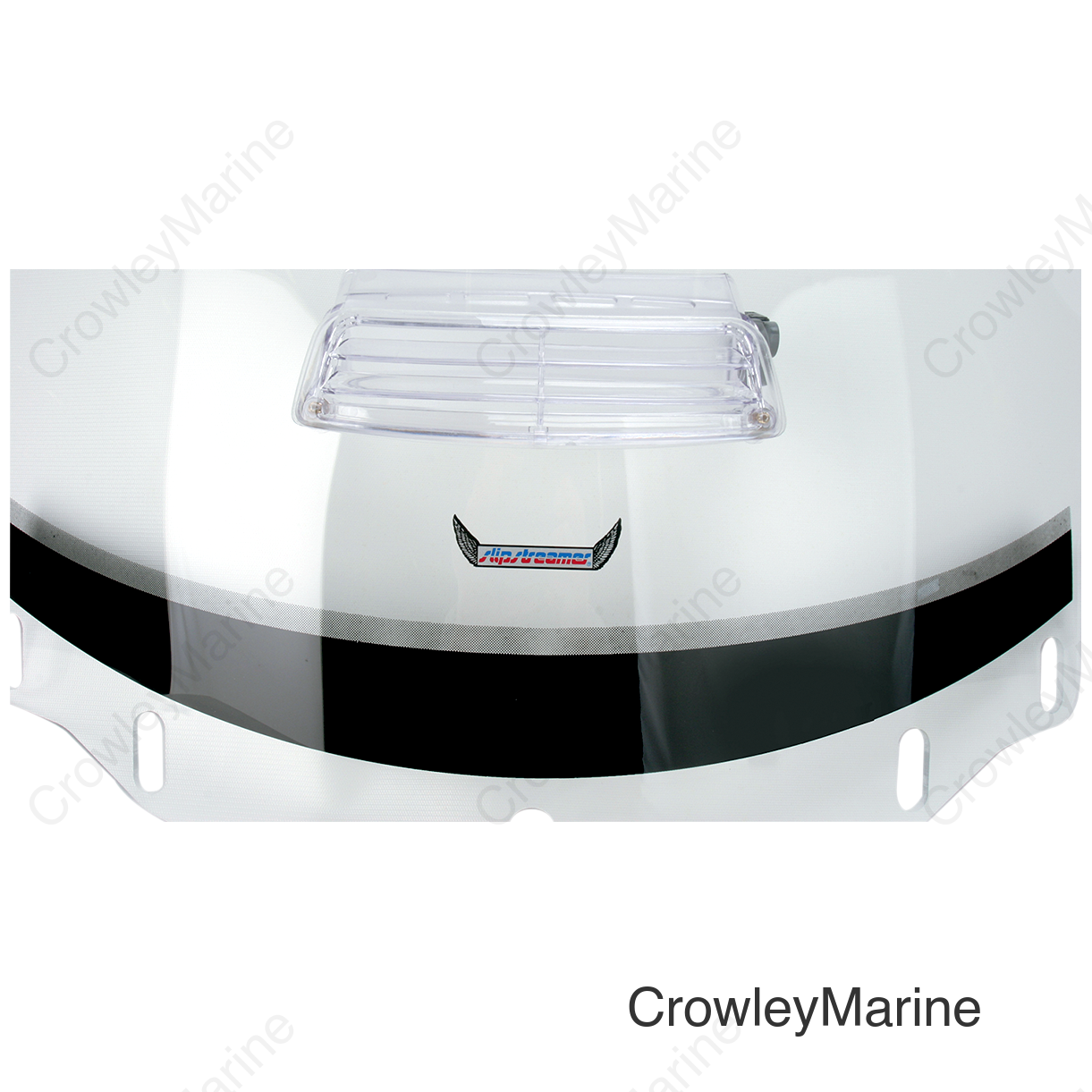 WINDSHIELD TULSA 01-02 VENT CLEAR