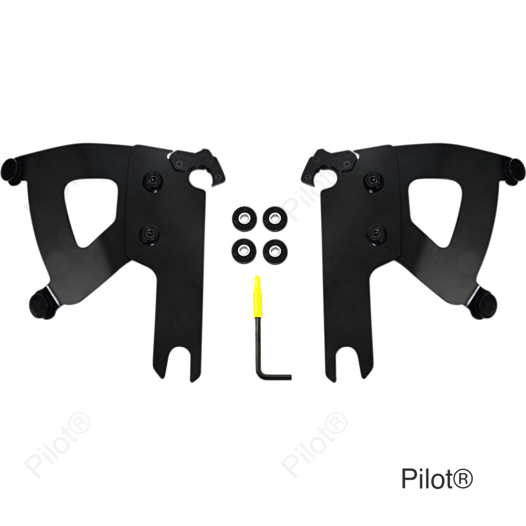 Road Warrior Mounting Kit - Black - FLHR