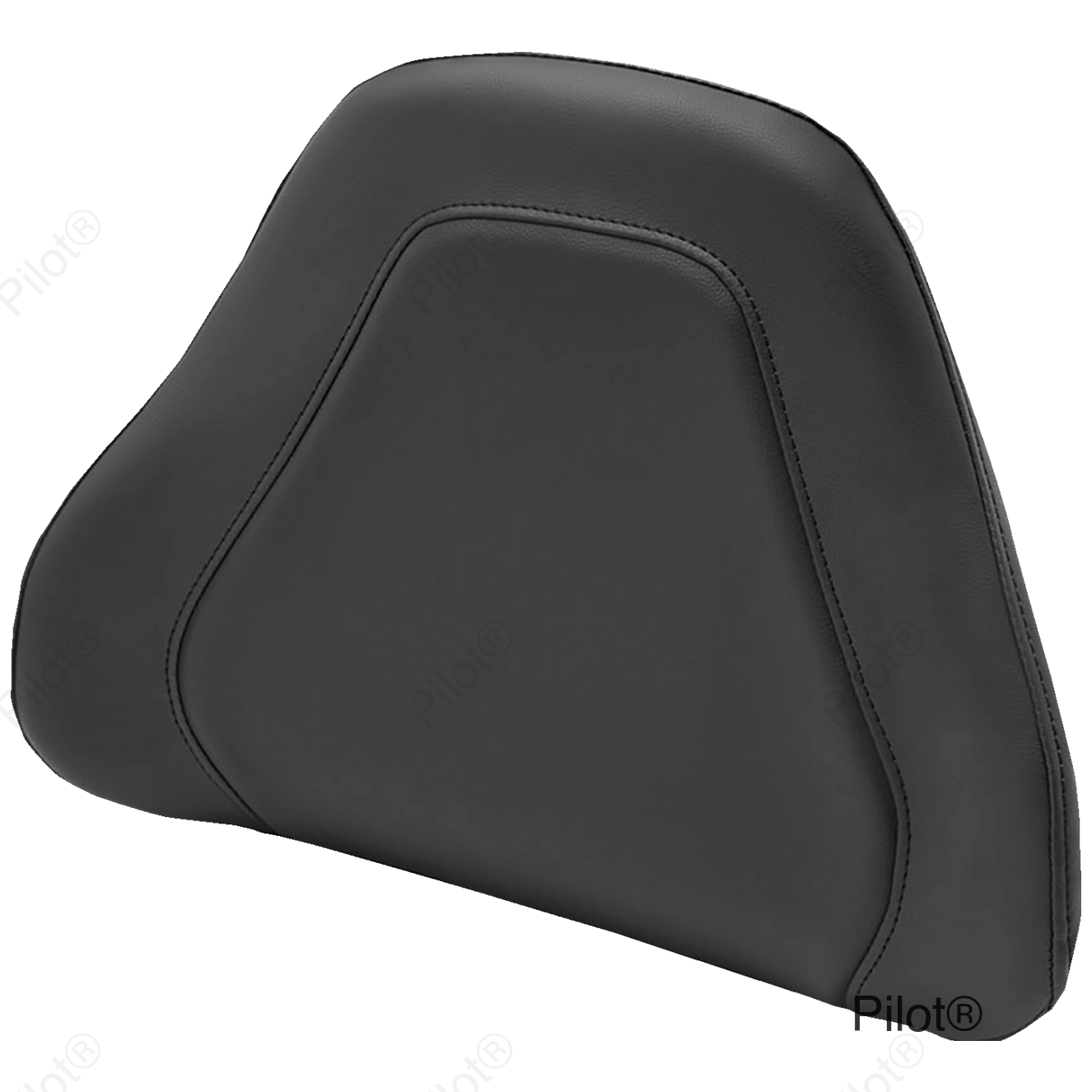 Tour-Pak® Backrest Pad Cover - Black w/ Black Stitching