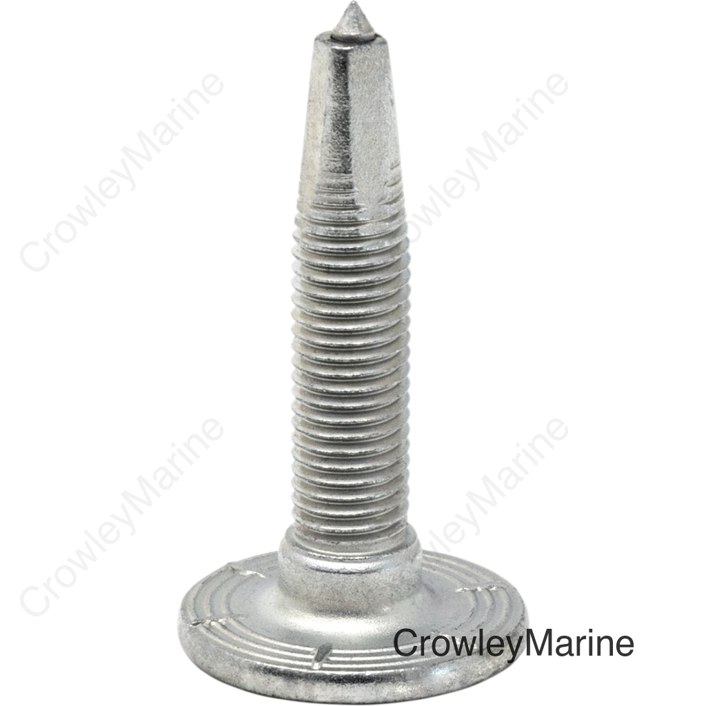 SILVER MEGA-BITE STUDS 1.075" 24/PK