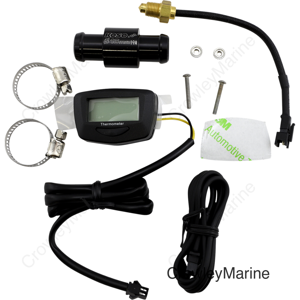 Proton Water Temperature Gauge - With 16 mm Adapter