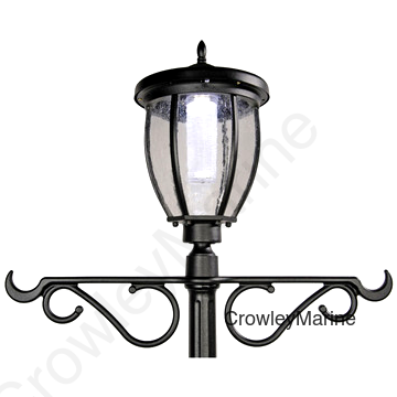 Terrace Solar Lamp Post and Planter (23107)