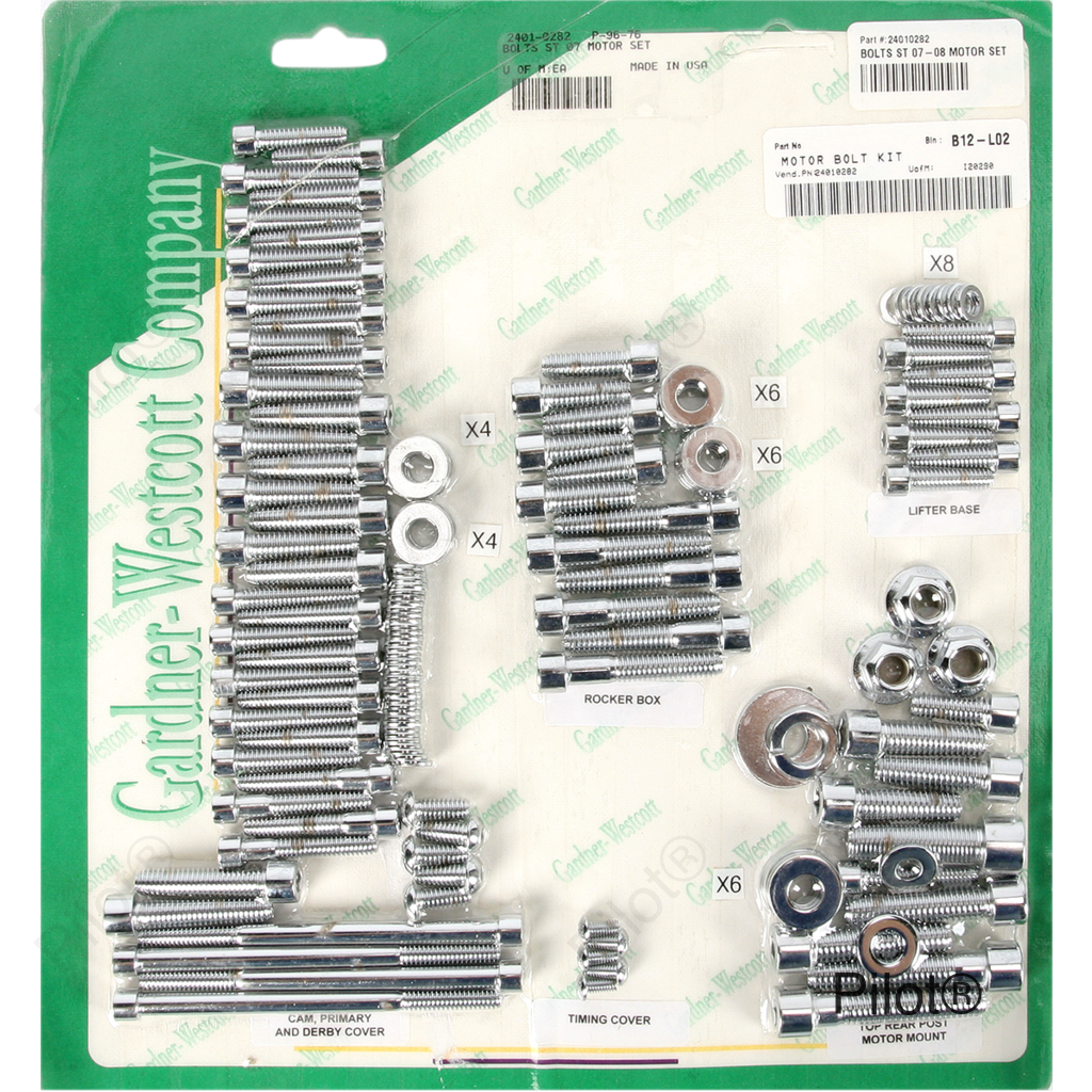 Bolt Kit - Motor Set - Socket-Head - Softail