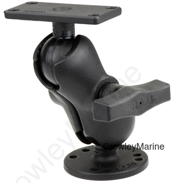 For Helix 5 Units, Short Arm, 1.5" x 3" Mounting Plate, 5.225"H