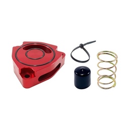 Torque Solution Blow Off BOV Sound Plate (Red) 11+ Hyundai Veloster Turbo thumbnail-1