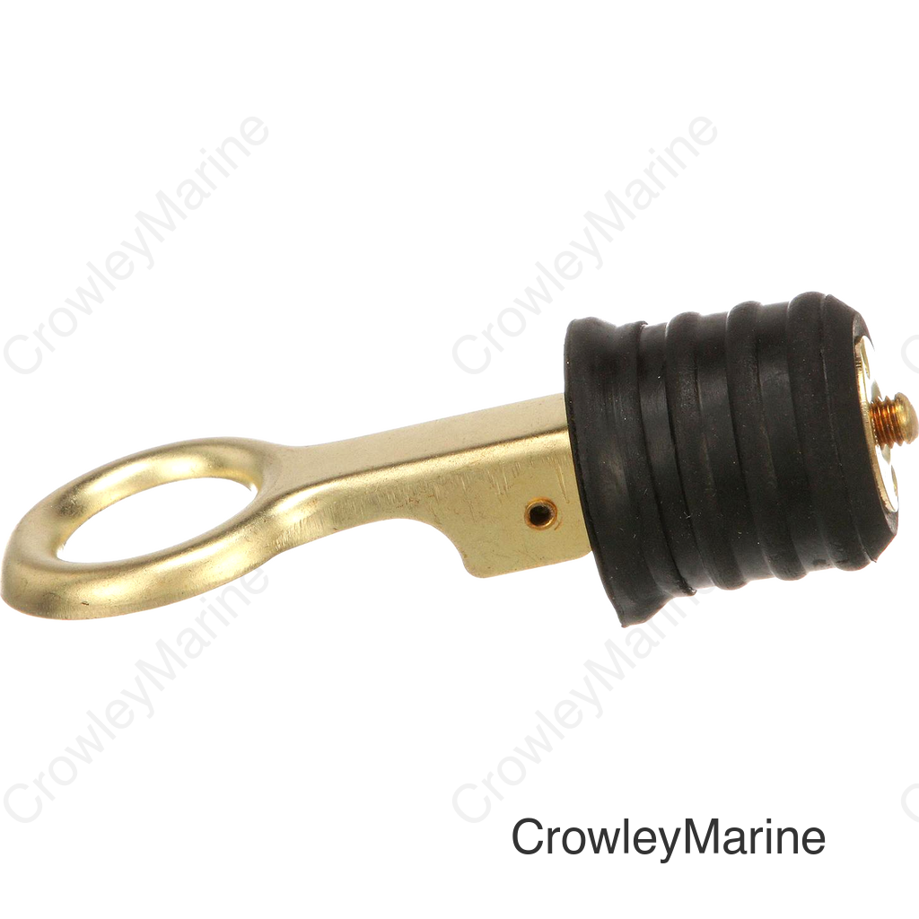 Seachoice Snap-Lock Drain Plug, Brass