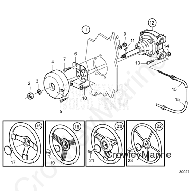 STEERING GEAR       (V2) (21580930)