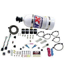 Nitrous Express Ford EFI Dual Stage Nitrous Kit (50-150HP x 2) w/10lb Bottle thumbnail-1