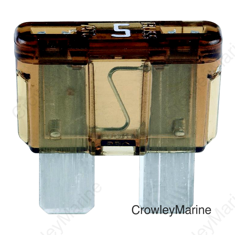 Seachoice ATC Blade Fuses, 5 Amp, 5/pk