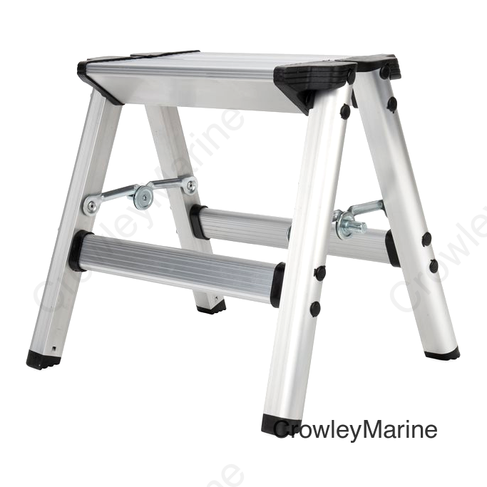 METAL STEP STOOL  FOLDING