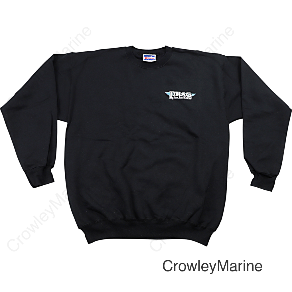 DRAG SW/SHIRT BLACK LARGE