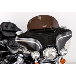 WINDSHIELD DARK SMOKE 10" FLHT 96-13 REPLACEMENT