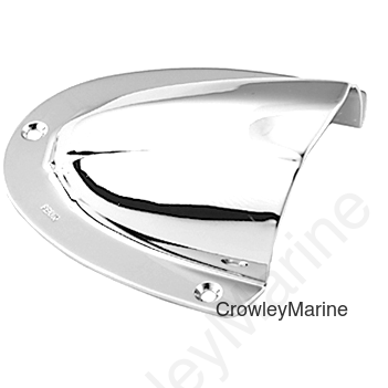 VENT SS CLAMSHELL 1-5/8 X1-1/2