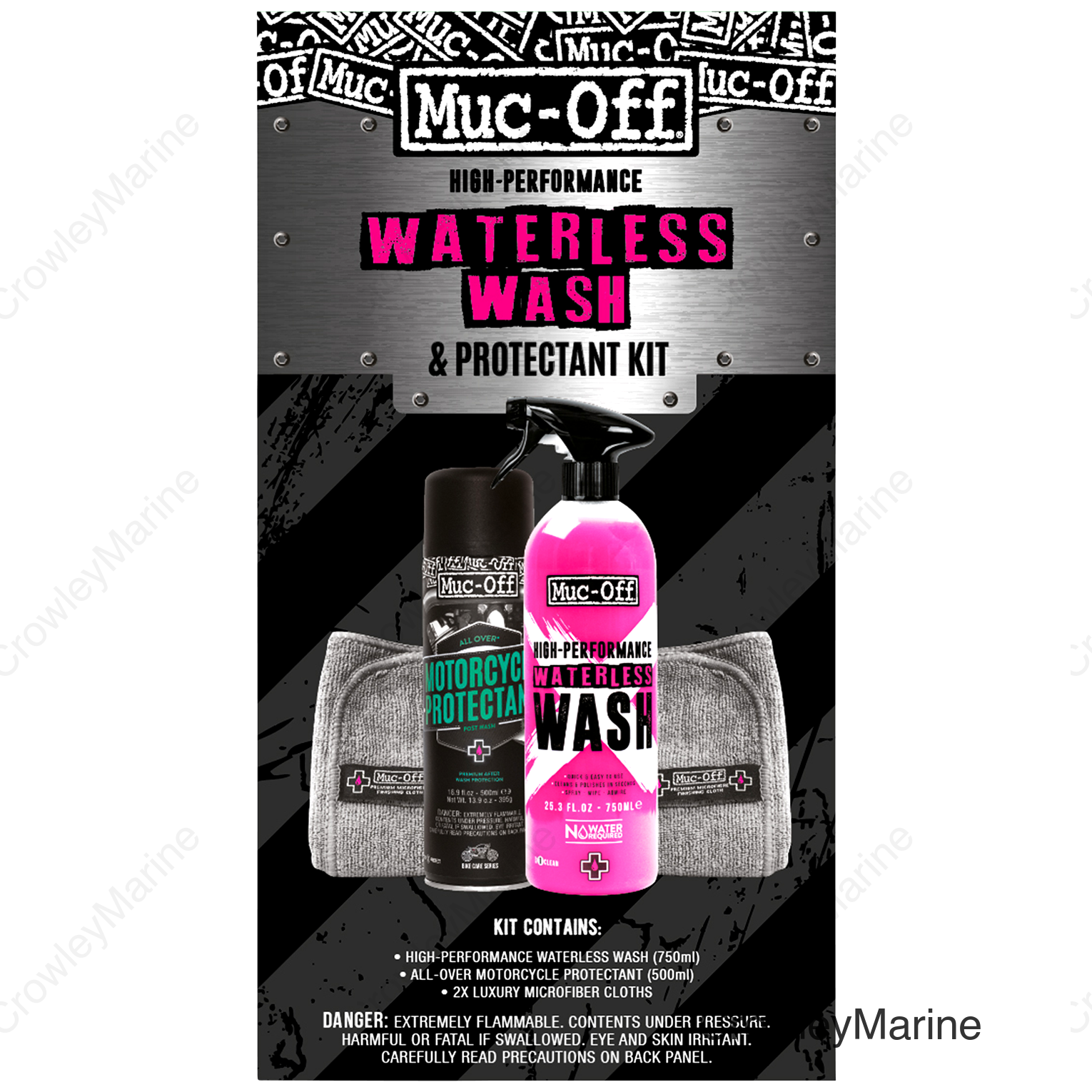 Motorcycle Waterless Wash & Protectant Kit
