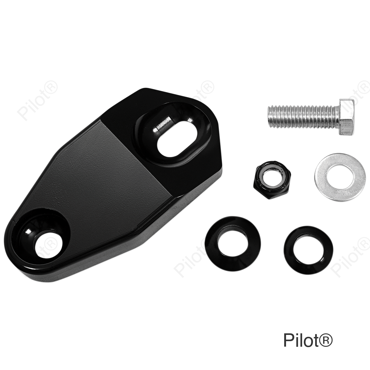 Headlight Mount Extension - Black