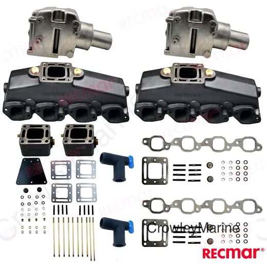 EXHAUST KIT MCM 1981+ GM454 /330/340/370