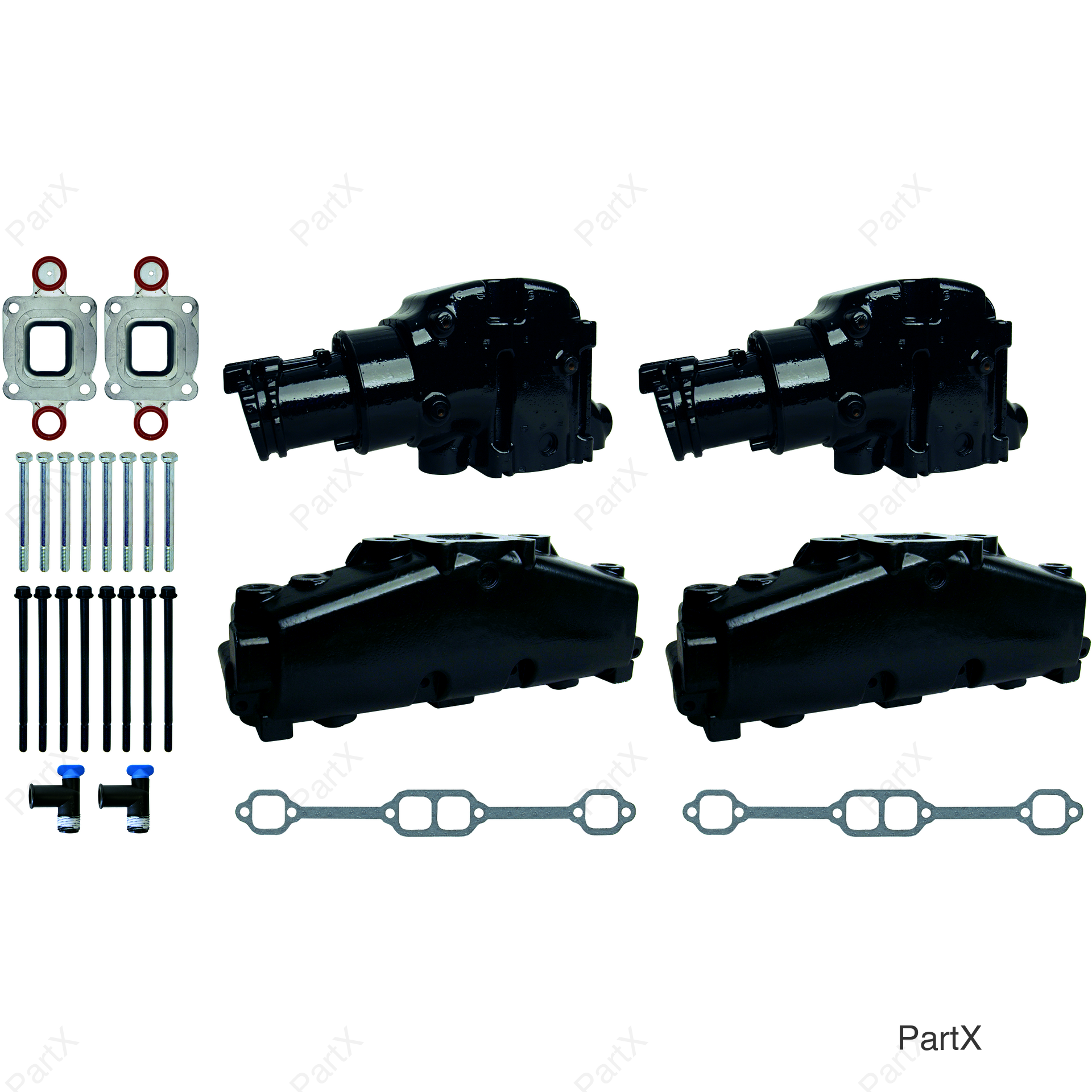 Clmpt Exhst Mnfld Set V8-7D