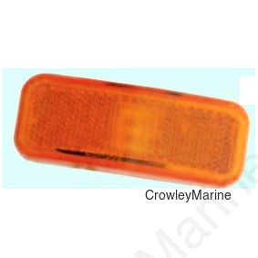 4'X1.5' LED AMBER MARKER