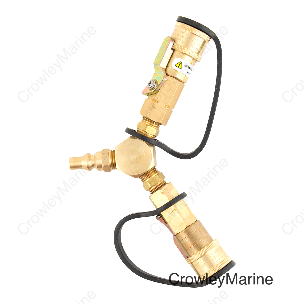 PROPANE 'Y' ADAPTER W/SHUT OFF