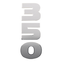 DECAL-REAR 350 3D