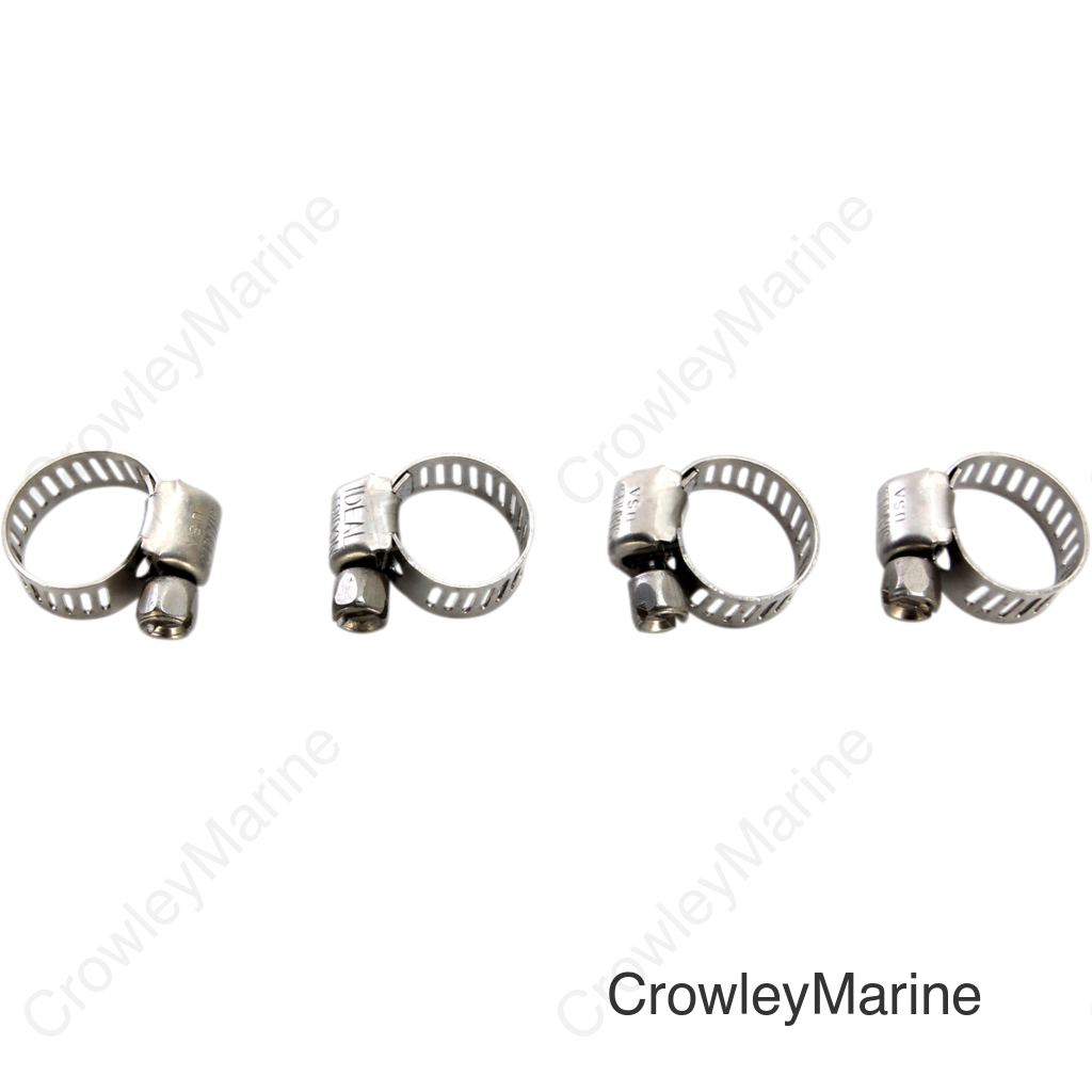 CLAMP HOSE SS 6-16MM 4PK