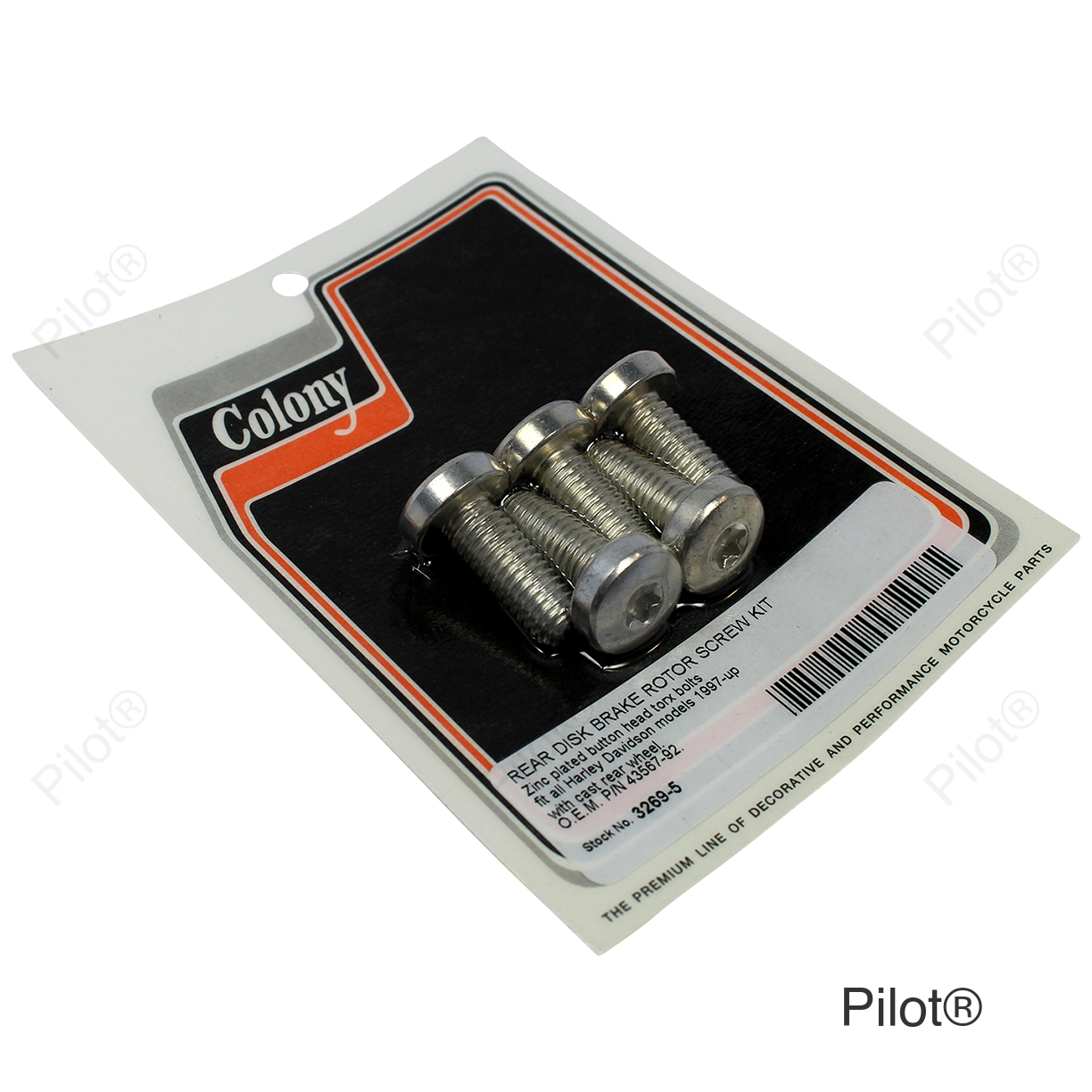 Bolts - Rear/Brake Rotor - Set