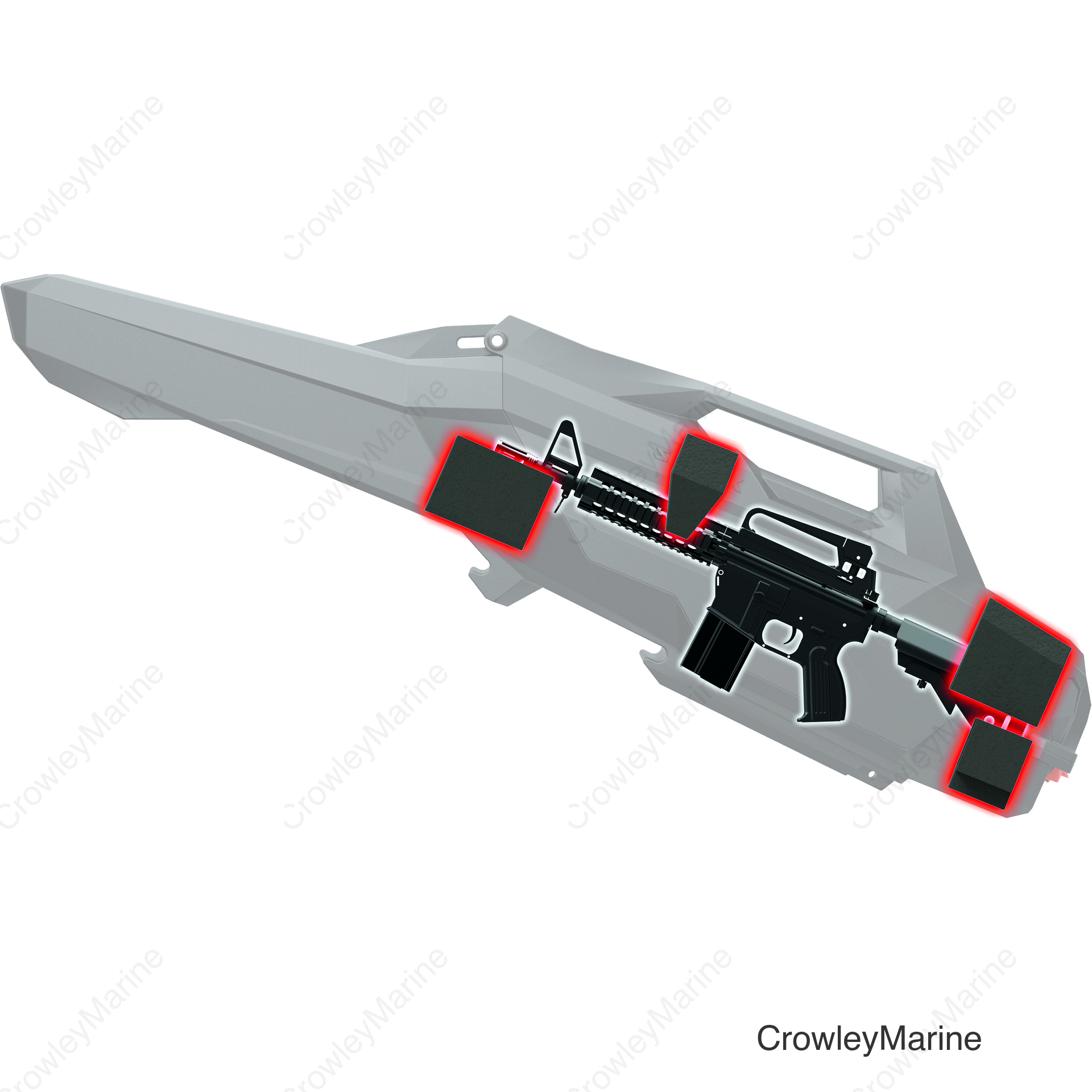 SEIZMIK ARMORY GUN CASE