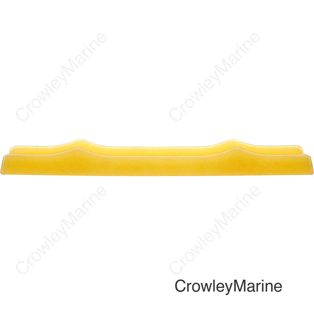Seachoice Keel Pad, 12 In. X 3 In., TPR, Gold